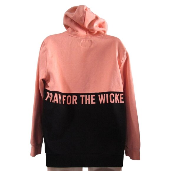 Panic At The Disco Pray For The Wicked Peach Black Hoodie Sweatshirt Unisex L - Picture 3 of 15